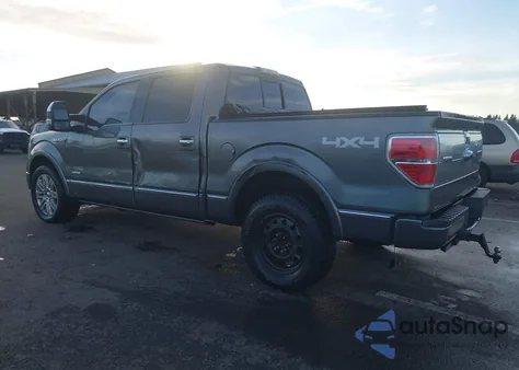 2012 Ford F-150 Platinum from USA, damaged, VIN 1FTFW1ET5CFA28573